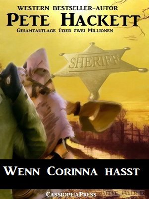 cover image of Wenn Corinna hasst (Western)